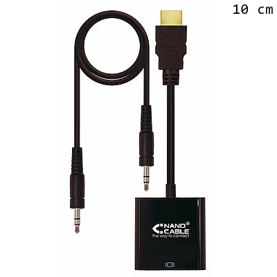 ADAPTADOR HDMIM-VGAH NANOCABLE