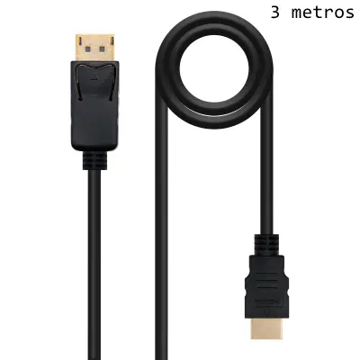 CABLE DPM-HDMIM 3 METROS.NANOCABLE