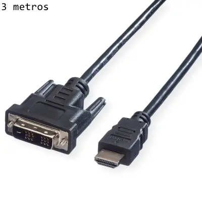CABLE DVI-D M - HDMI M 3M