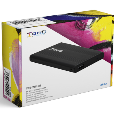 CAJA EXTERNA USB 2-0 TOOQ TQE-2510B