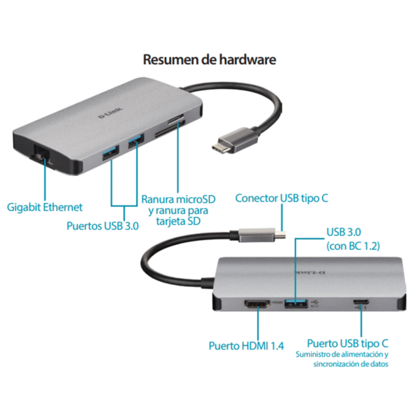 DOCK STATION D-LINK DUB-M810