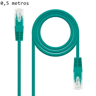 LATIGUILLO RJ45 CAT6 0-5M VERDE