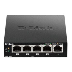 SWITCH DLINK DGS-1005P 5P - 4 POE