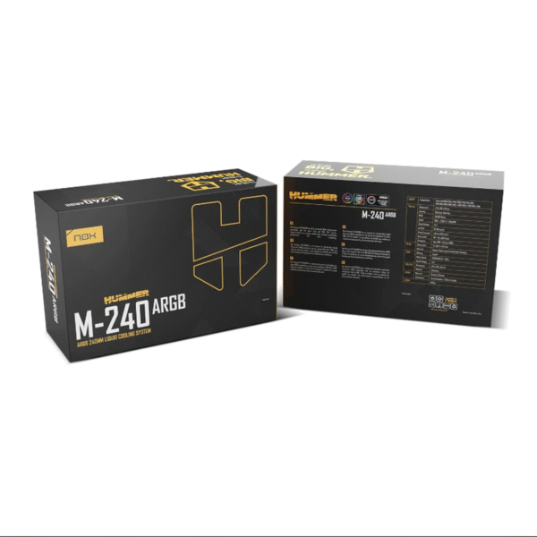 REFRIGERACION LIQUIDA NOX M-240 ARGB