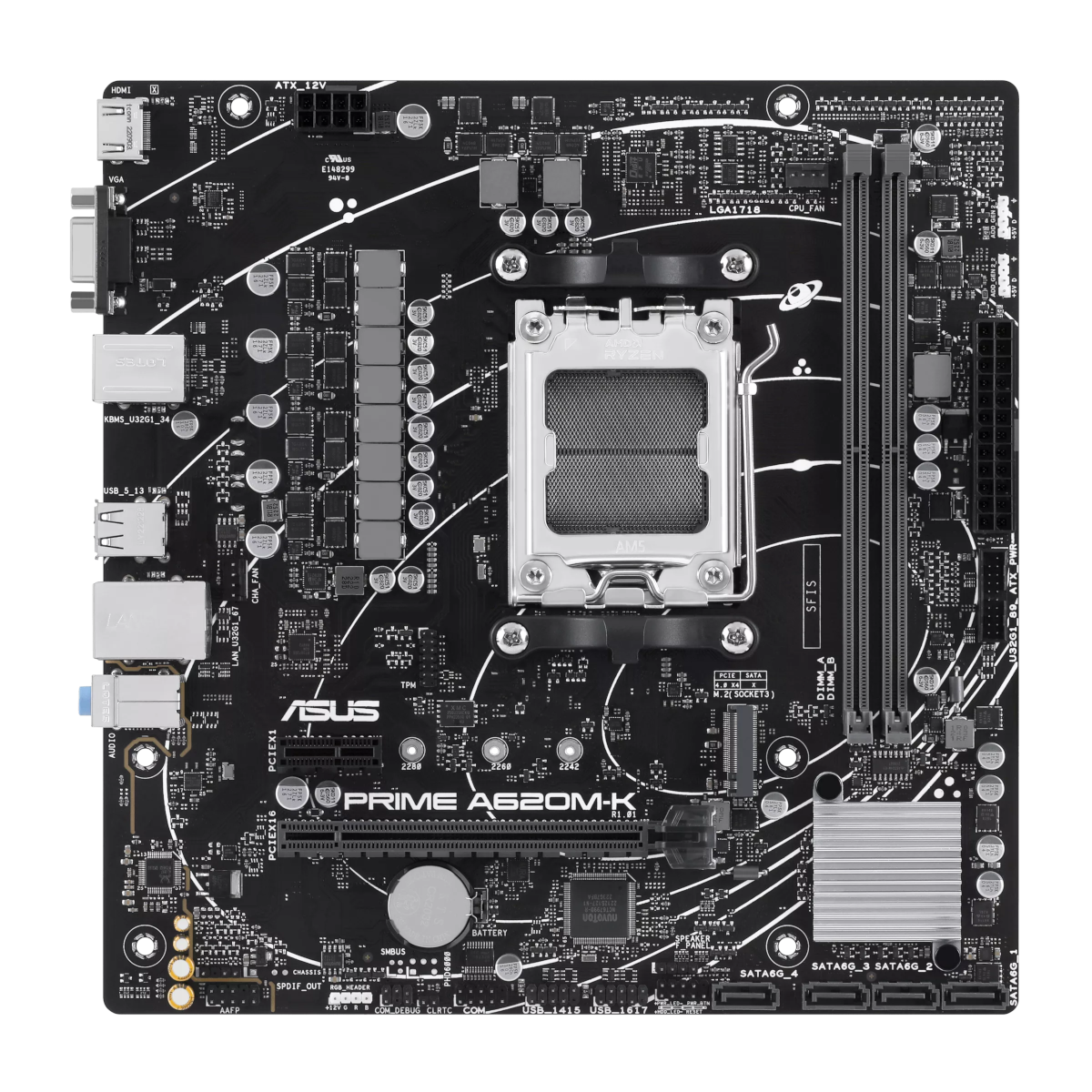 PLACA ASUS PRIME A620M-K