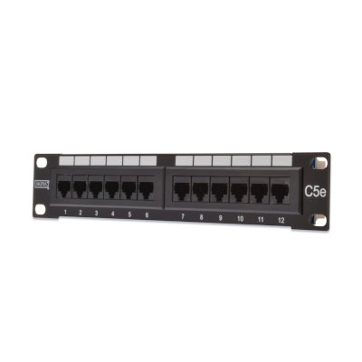 PANEL 10" 12 TOMAS Cat5e UTP