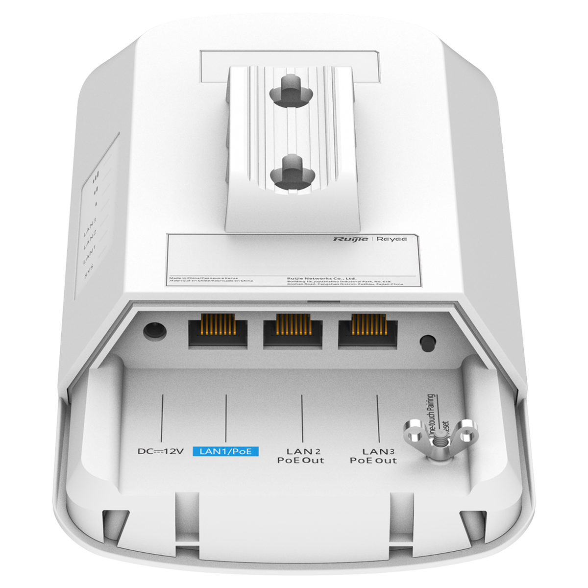 BRIDGE EXTERIORES REYEE EST330F-P WIFI 5GHz ALCANCE 3KM - Imagen 2