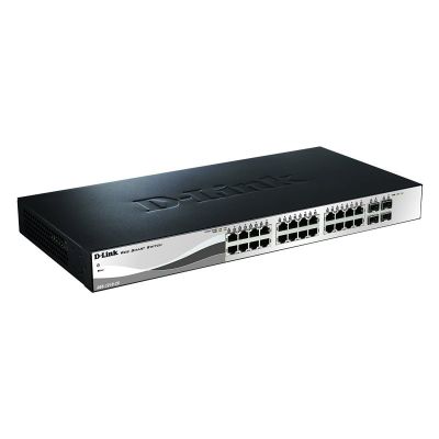 SWITCH GEST. DLINK DGS-1210-28 10/100/1000 24P + 4SFP