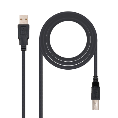 CABLE IMPRESORA 3 METROS NEGRO