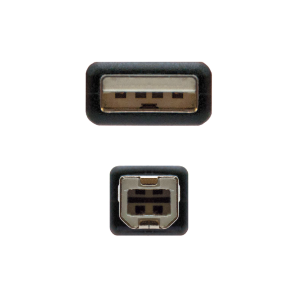 CABLE IMPRESORA 3 METROS NEGRO