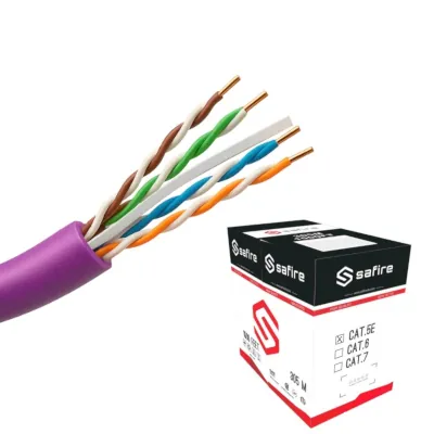 CABLE UTP C6 BOBINA 305 MTS LIBRE DE HALOGENOS