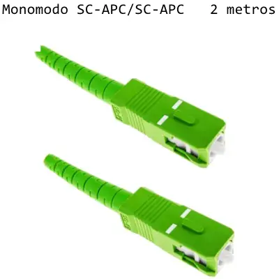 LATIGUILLO FIBRA SC-APC-SC-APC MONOMODO 2 METROS